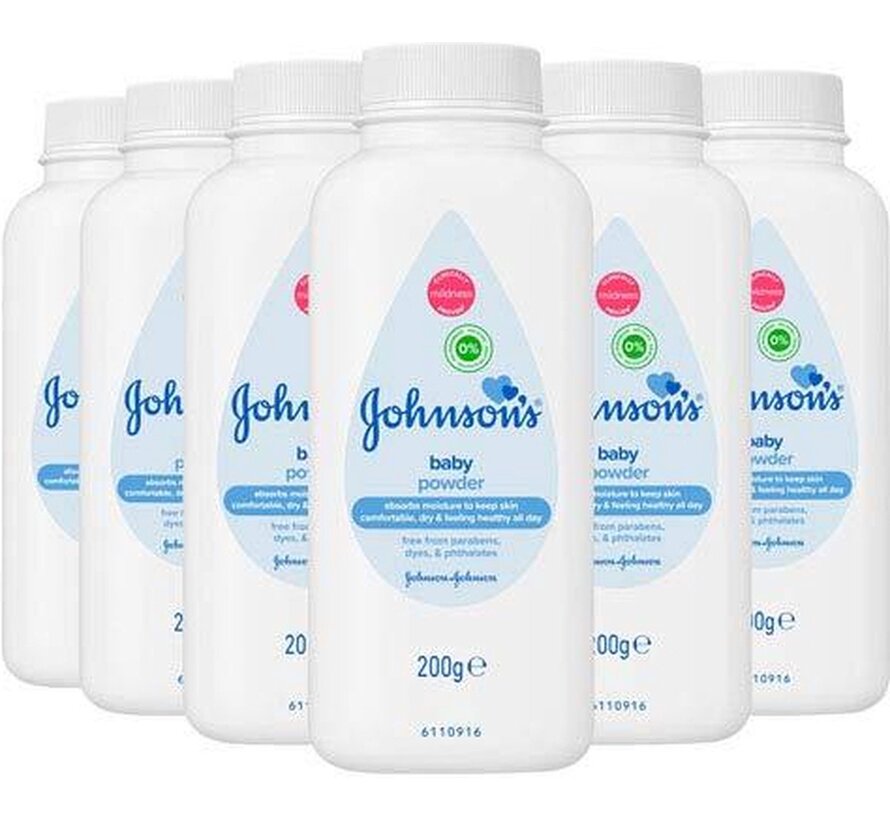 Baby Talkpoeder / Babypoeder - Daily Care - 6x 200gr