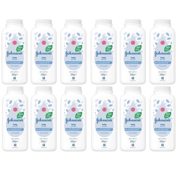 Johnson's Baby Talkpoeder / Babypoeder - Daily Care - 12x 200gr