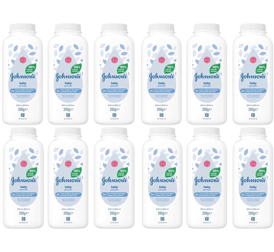 Baby Talkpoeder / Babypoeder - Daily Care - 12x 200gr