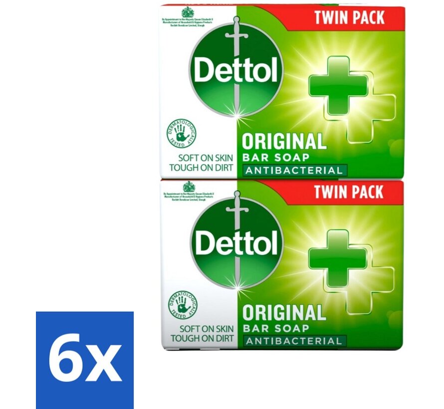 Antibacteriële Zeeptablet Origineel - handzeep - 12x 100gr