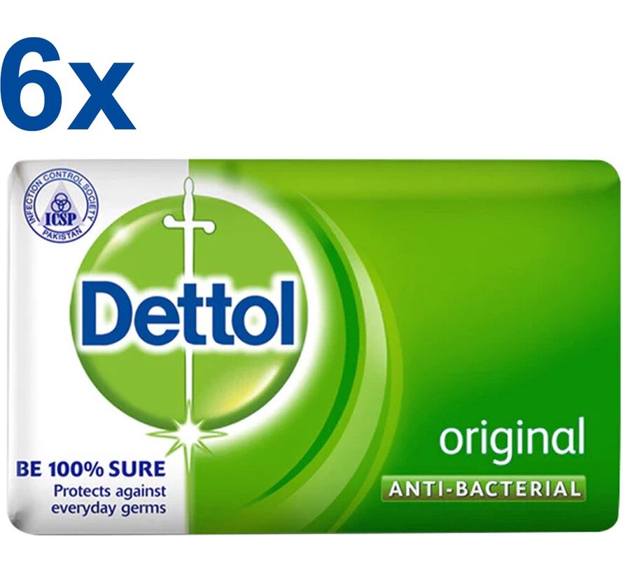 Antibacteriële Zeeptablet Origineel - handzeep - 6x 100gr c