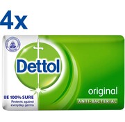Dettol Antibacteriële Zeeptablet Origineel - handzeep - 4x 100gr