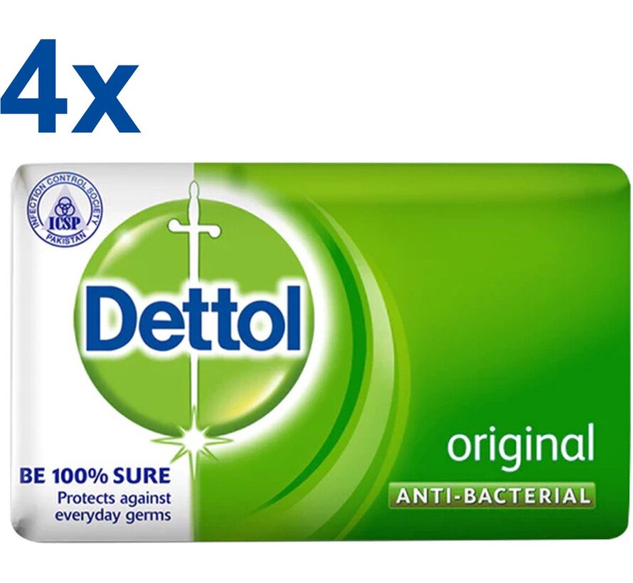 Antibacteriële Zeeptablet Origineel - handzeep - 4x 100gr