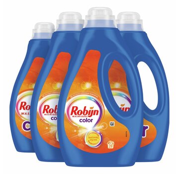 Robijn Color - Vloeibaar Wasmiddel (1000ml) - 4x 20 wasbeurten