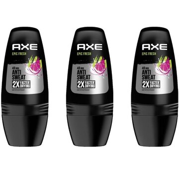 Axe Epic Fresh Anti-Transpirant - Deodorant Roller - 3x 50ml