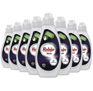 Robijn Black Velvet - Vloeibaar Wasmiddel (700ml) - 8x 14 wasbeurten