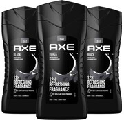 Axe Douchegel Black Bodywash - 3x 250ml