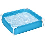 Bestway Zwembad met metalen Frame - Vierkant - Voor kinderen - 122x122x31cm