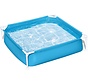 Zwembad met metalen Frame - Vierkant - Voor kinderen - 122x122x31cm