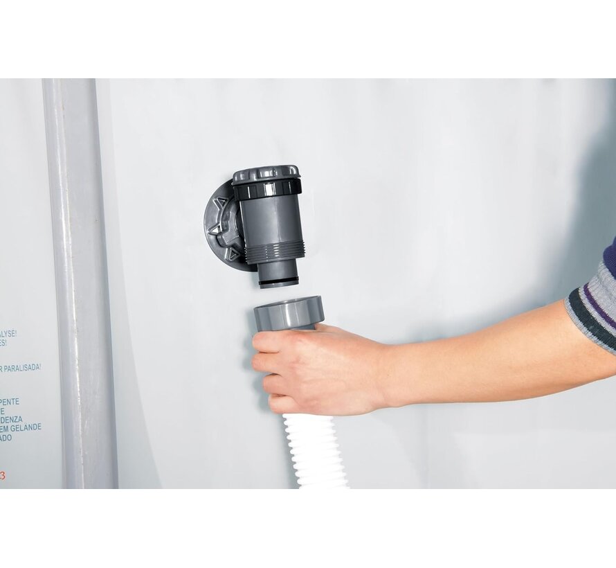 Flowclear zwembad slang 3 meter - 38mm