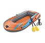 Kondor ELITE 3000 - Opblaasboot Set - 246x122x45cm - Peddels en handpomp