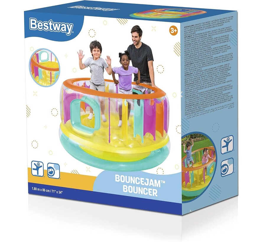 Opblaasbaar Springkussen BounceJam - 180x86cm