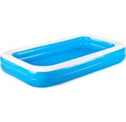 Bestway Opblaasbaar Familie Zwembad Blauw - Rechthoek (305x183x46cm)