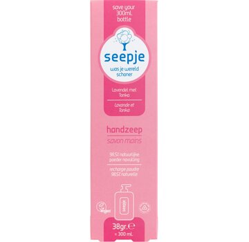 Seepje Handzeep Navulling Lavendel & Tonka 38Gr (300ml)