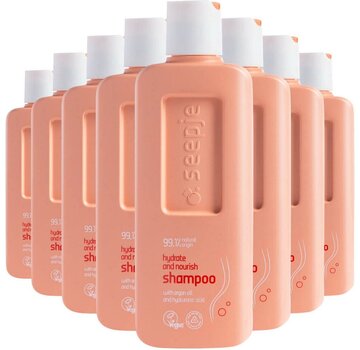 Seepje Hydrate & Nourish Shampoo - 8x 300ml - Voordeelverpakking