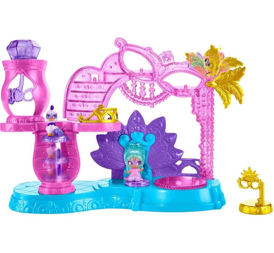Fisher Price - Shimmer & Shine - Teenie Genies - Prinses Samira gemaskerd bal