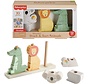 Fisher Price - Houten dieren stapelen en sorteren - Stapelspeelgoed