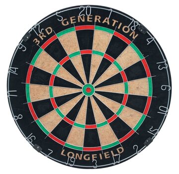 HM Dartbord 3rd generation, afrikaans sisal,diam 46cm