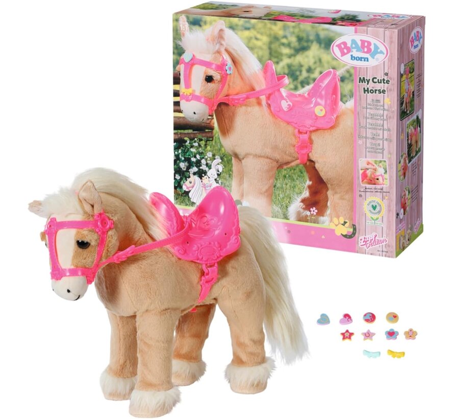BABY Born - Mijn Schattige Paard - Poppenknuffel