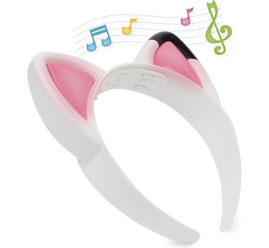 Gabby's poppenhuis - Kattenoren haarband - Met lichtjes, muziek en geluiden