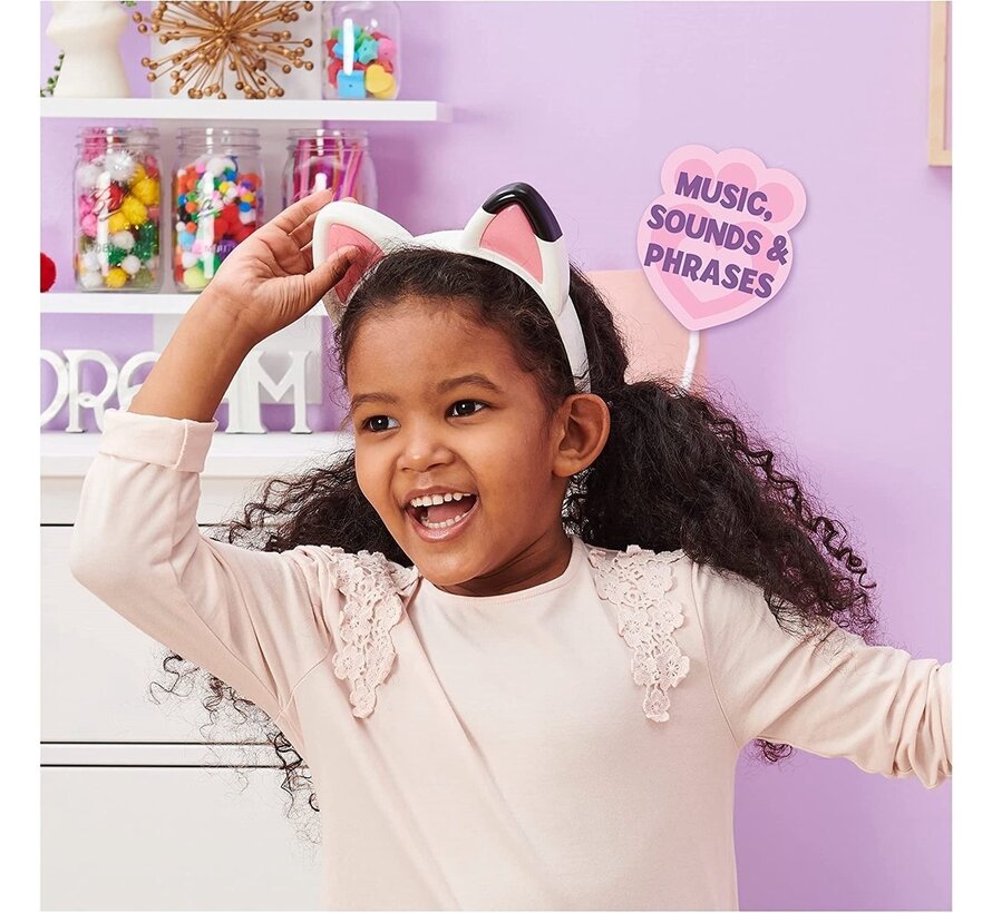 Gabby's poppenhuis - Kattenoren haarband - Met lichtjes, muziek en geluiden