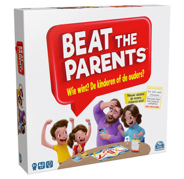 Spin Master Beat the Parents - Klassiek triviaspel voor het hele gezin - NL versie