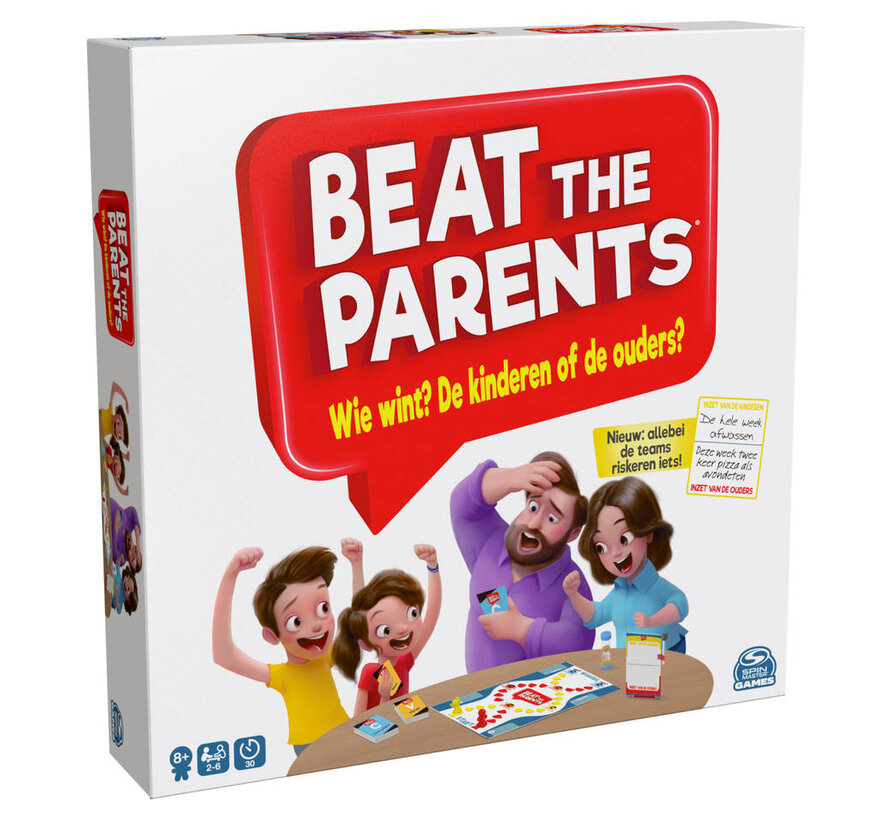 Beat the Parents - Klassiek triviaspel voor het hele gezin - NL versie