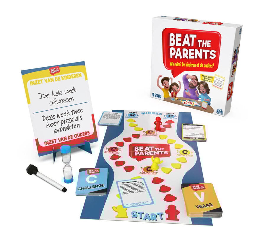 Beat the Parents - Klassiek triviaspel voor het hele gezin - NL versie
