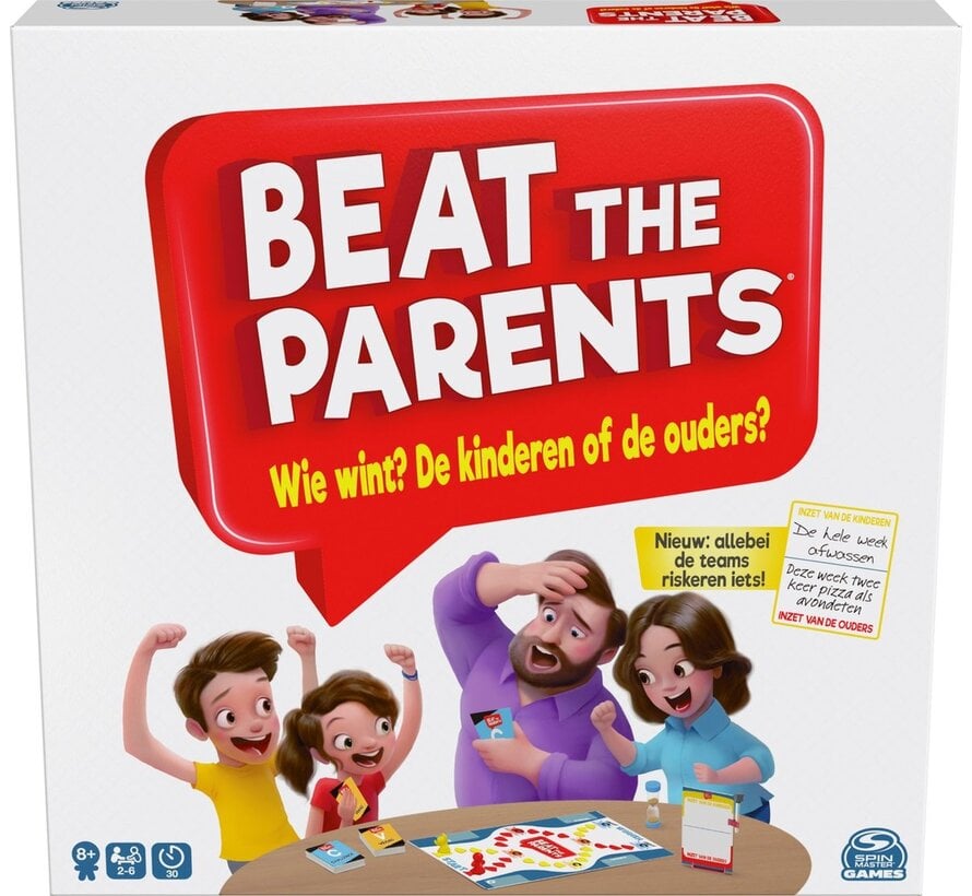 Beat the Parents - Klassiek triviaspel voor het hele gezin - NL versie
