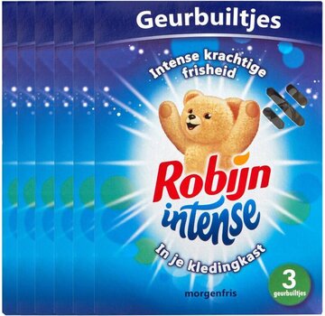 Robijn Intense Morgenfris - Geurbuiltjes - 6x 3 stuks