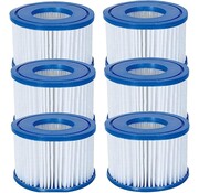 Bestway 6 stuks Lay-Z-Spa Filterpatroon Type VI (3x2 stuks)