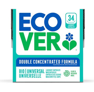 Ecover Universal - Wasmiddel Pods - Lilac & Rescued Rose - 34 Wascapsules