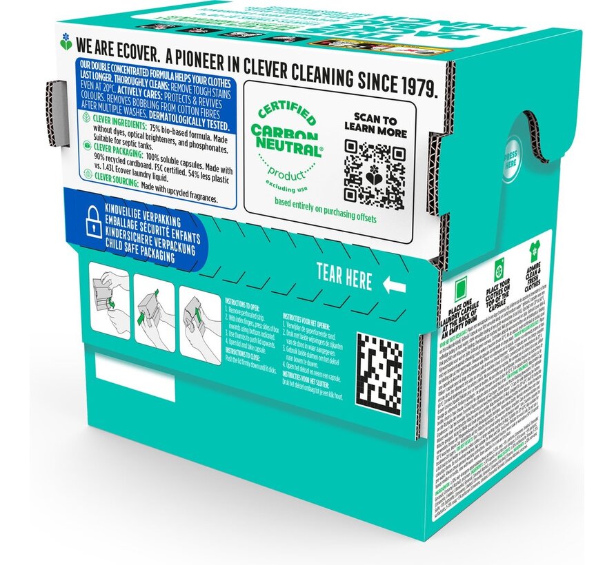 Universal - Wasmiddel Pods - Lilac & Rescued Rose - 2x 34 Wascapsules