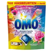 Omo Rose Blossom - Wasmiddel Pods - 4x 42 stuks Wascapsules