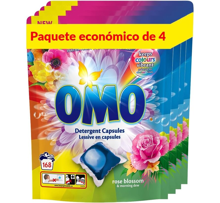 Rose Blossom - Wasmiddel Pods - 4x 42 stuks Wascapsules