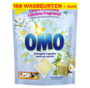 Omo Marseile - Wasmiddel Pods - 4x 42 stuks Wascapsules