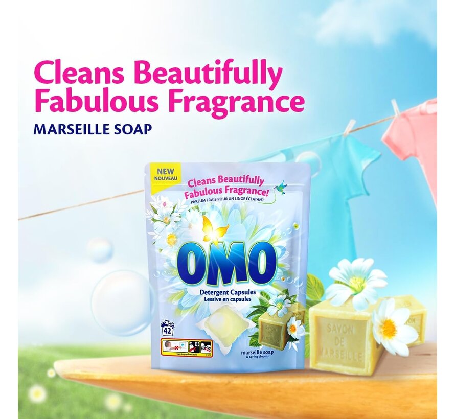 Marseile - Wasmiddel Pods - 4x 42 stuks Wascapsules