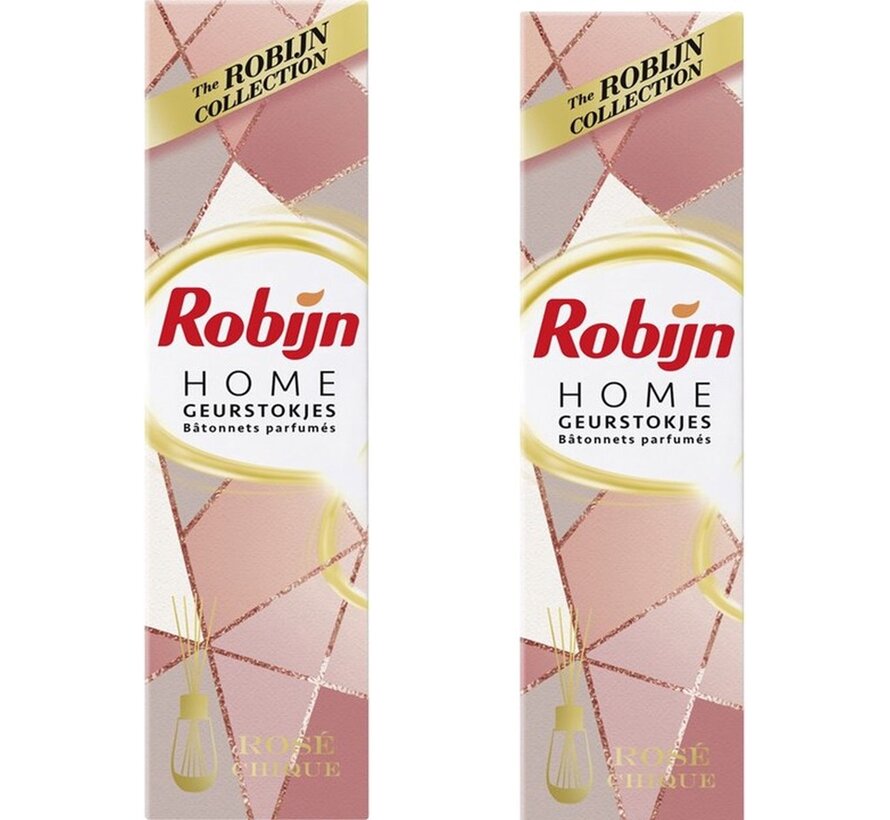 Geurstokjes Rosé Chique - 2x 45ml