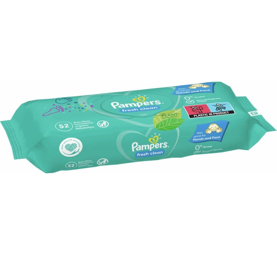 Fresh Clean Billendoekjes / Babydoekjes - 260 doekjes (5x52 stuks)