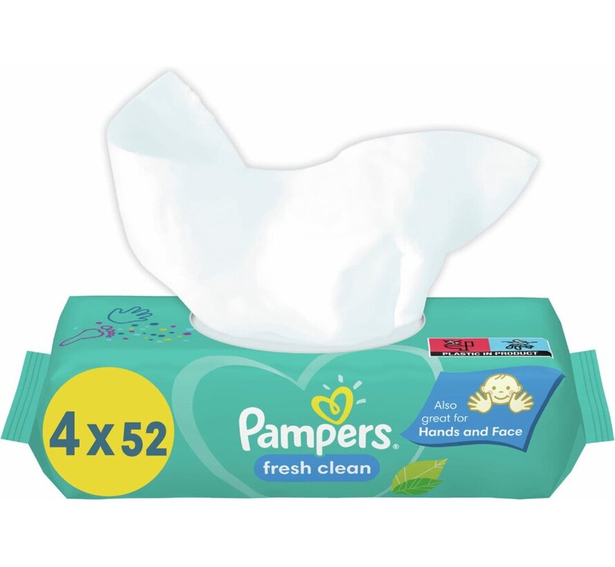 Fresh Clean Billendoekjes / Babydoekjes - 260 doekjes (5x52 stuks)