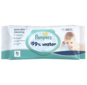 Pampers 99% Water Billendoekjes / Babydoekjes - 60 stuks