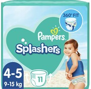 Pampers Splashers - Maat 4-5 (9kg-15kg) - 11 Wegwerpbare Zwemluiers