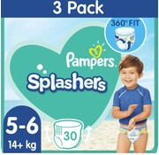 Pampers Splashers - Maat 5-6 (14+kg) - 3x 10 Wegwerpbare Zwemluiers
