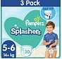 Splashers - Maat 5-6 (14+kg) - 3x 10 Wegwerpbare Zwemluiers