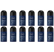 Nivea Men Deep Darkwood - Deodorant Roller - 12x 50ml