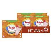 Robijn Color - Wasmiddeldoekjes - 4x 16 stuks