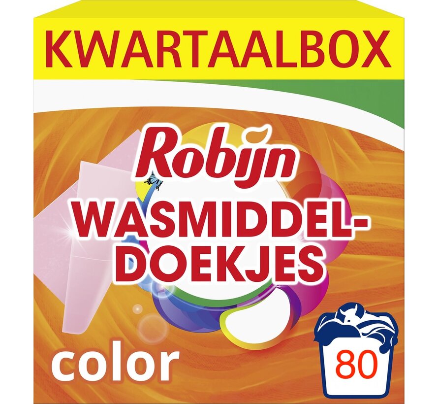 Color - Wasmiddeldoekjes - 5x 16 stuks