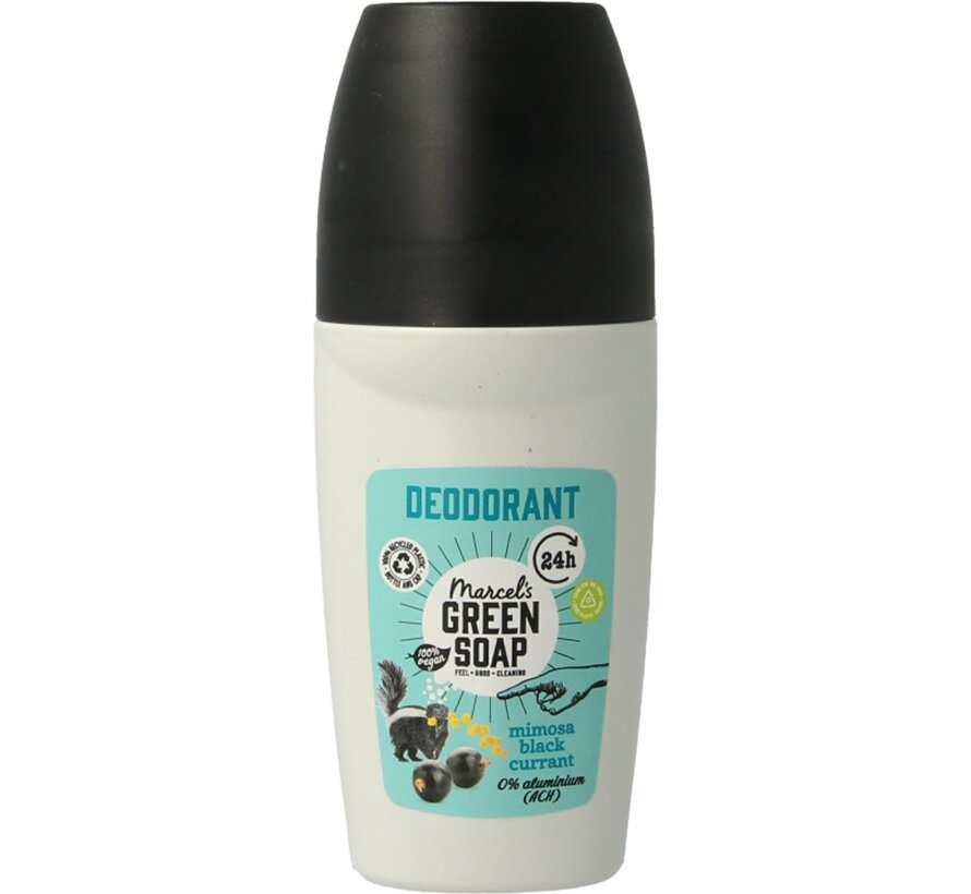 Mimosa & Zwarte Bes - Deodorant Roller - 50ml