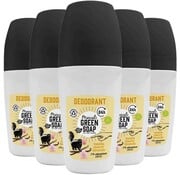 Marcel's Green Soap Vanille & Kersenbloesem - Deodorant Roller - 5x 50ml
