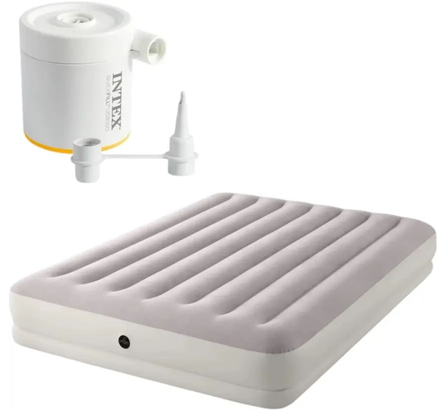 Prestige Mid-Rise Queen Luchtbed - 2-persoons - USB pomp 203x152x30cm